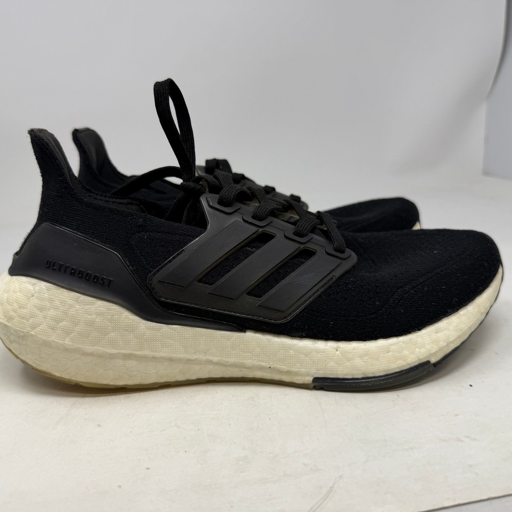 Adidas Running Shoes Mens 7 Ultraboost 21 Core Black FY0378 EUC